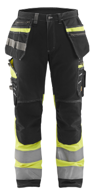 Byxa Blåkläder 17941370 - 44, Svart/gul image